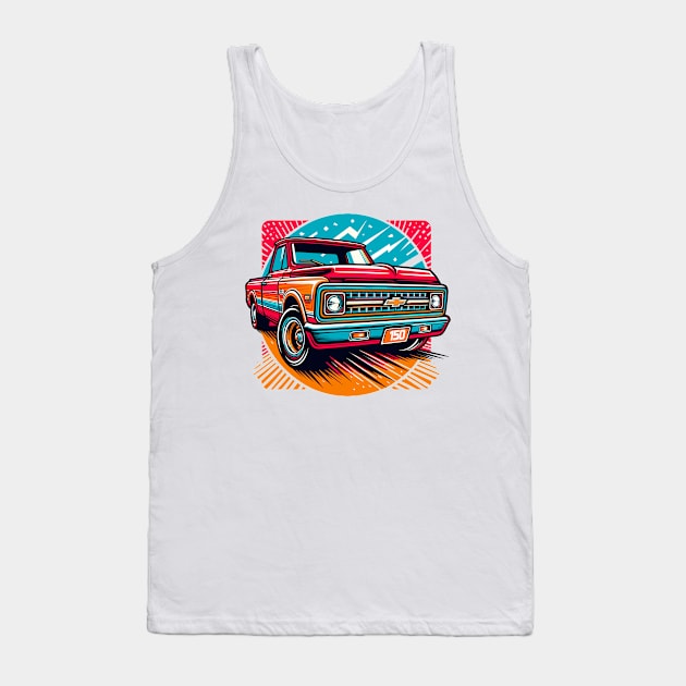 Chevy Pickup Tank Top by Vehicles-Art